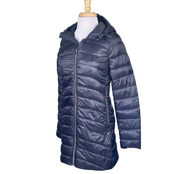 GAP Women’s Black Nylon Packable Puffer Coat Size XS Fits a Small NWOT - Picture 11 of 11